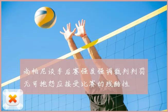 尚帕尼谈季后赛强度强调裁判判罚无可抱怨应接受比赛的残酷性