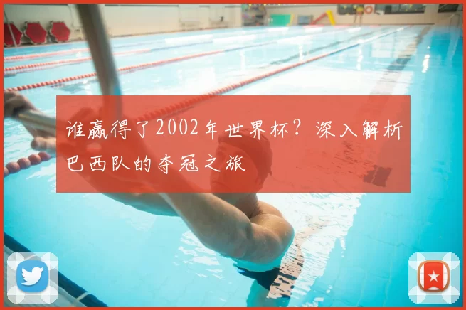 谁赢得了2002年世界杯？深入解析巴西队的夺冠之旅