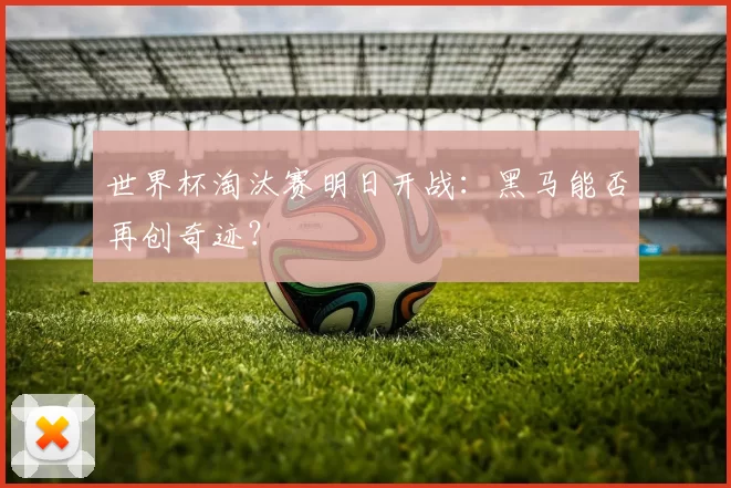 世界杯淘汰赛明日开战：黑马能否再创奇迹？