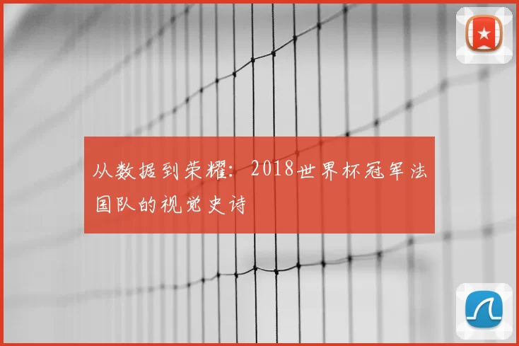 从数据到荣耀：2018世界杯冠军法国队的视觉史诗